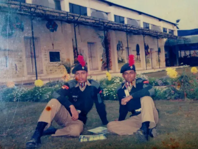 Cadets in uniform