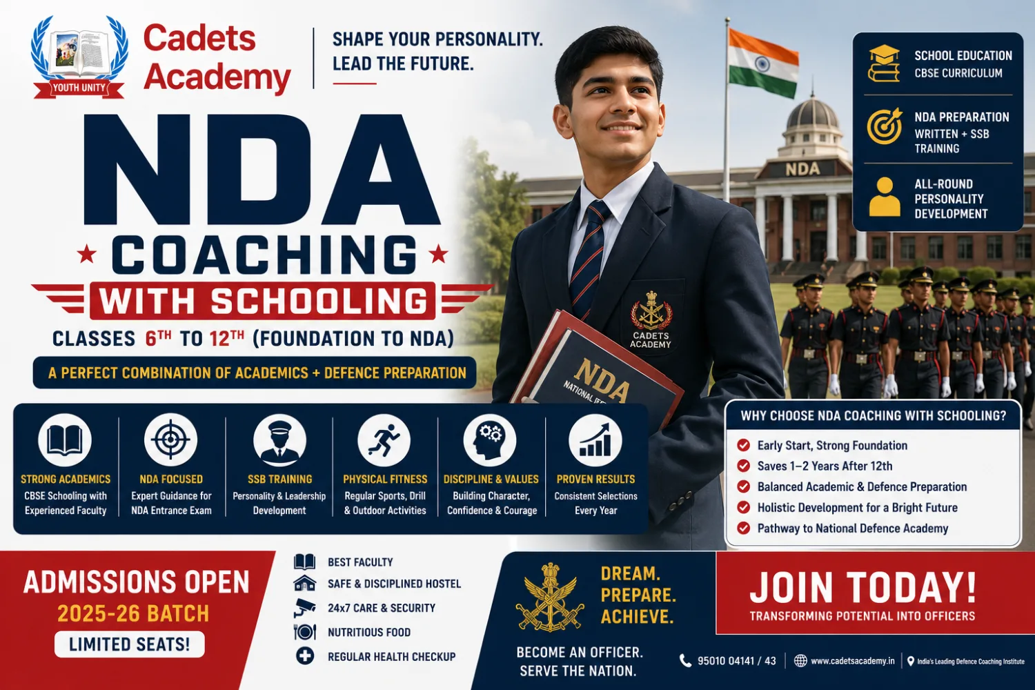 NDA Coaching with Schooling
