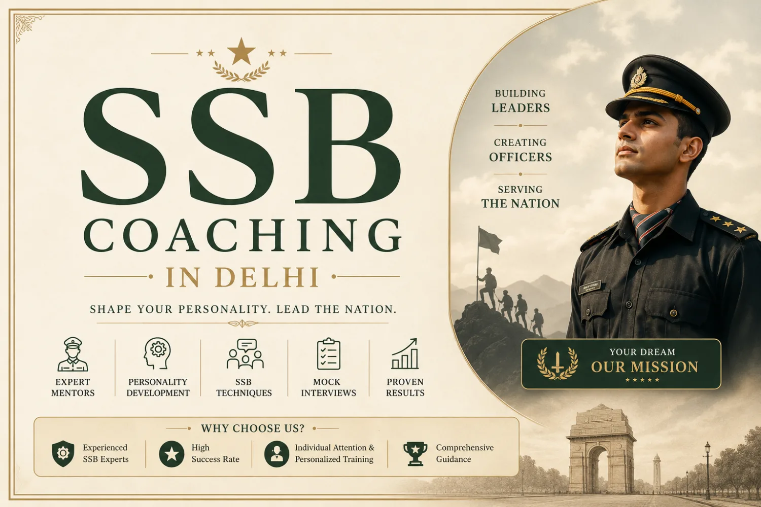 SSB Coaching in delhi